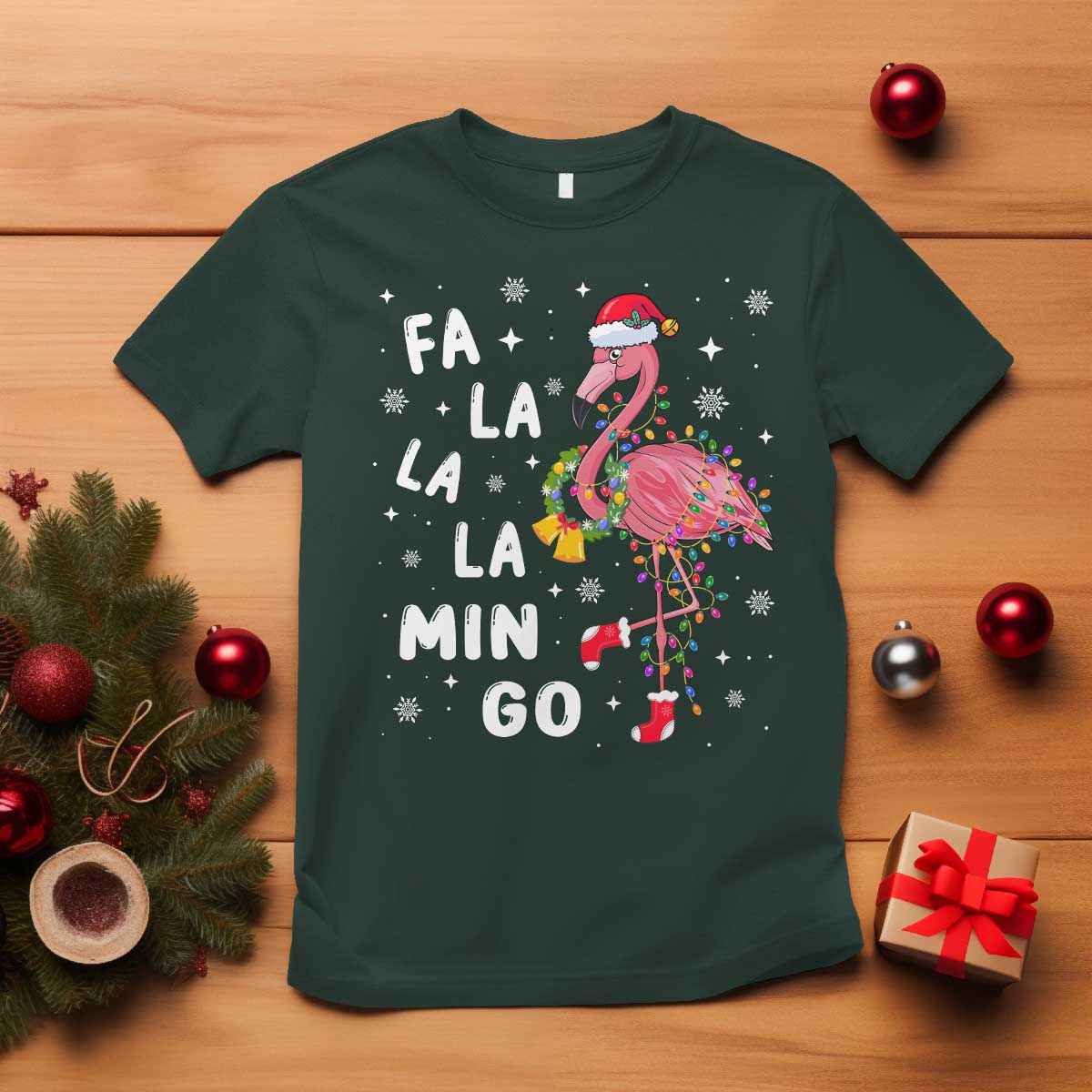 christmas-flamingo-t-shirt-hawaii-christmas-xmas-lights-tree