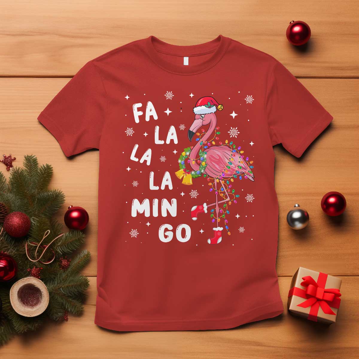 christmas-flamingo-t-shirt-hawaii-christmas-xmas-lights-tree