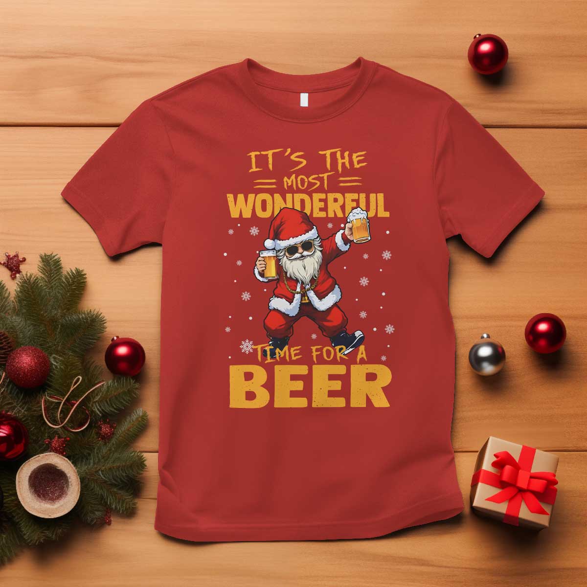 funny-christmas-santa-claus-drinking-beer-wonderful-time-t-shirt