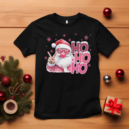 christmas-couple-matching-t-shirt-pink-santa-claus-ho-ho-ho