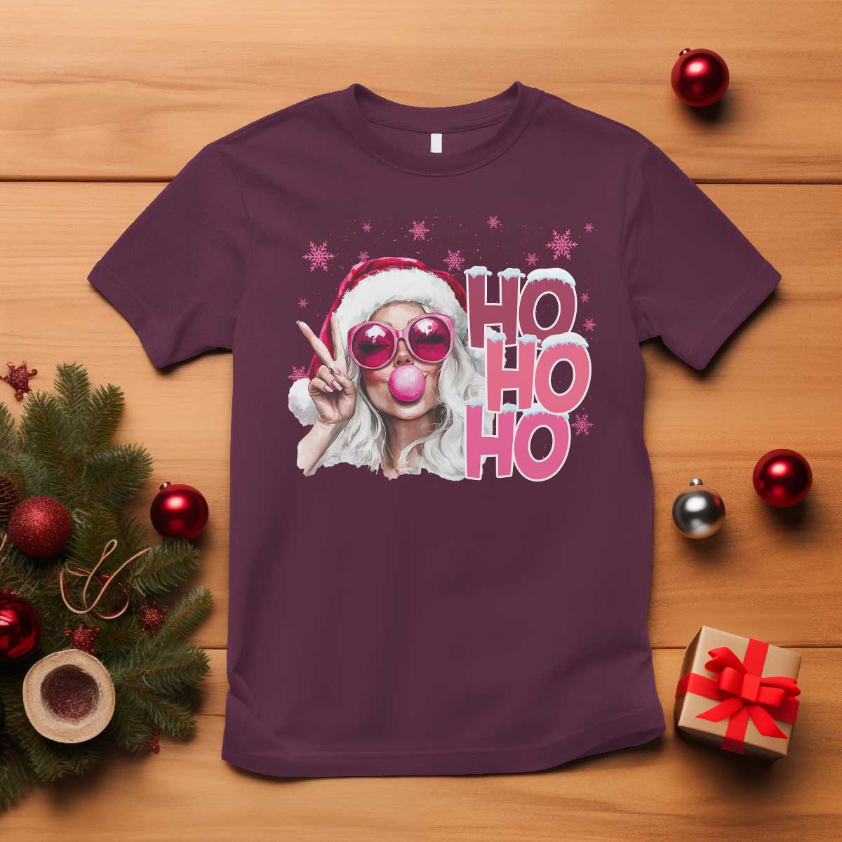 christmas-couple-matching-t-shirt-pink-mrs-claus-ho-ho-ho