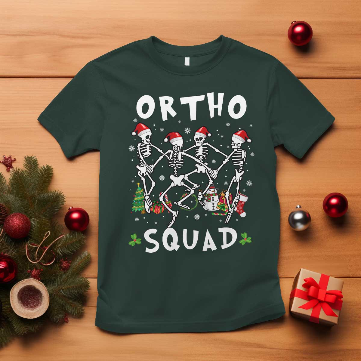 funny-christmas-ortho-nurse-t-shirt-xmas-dancing-skeleton-orthopedics-picu-icu-nurse-rn-crew