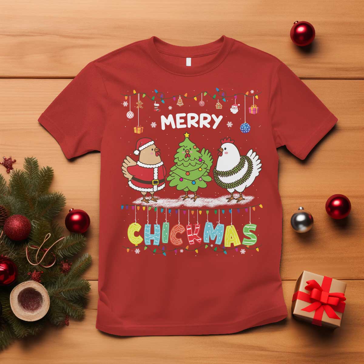 christmas-chickens-t-shirt-lover-gift-farm-gift-merry-chickmas
