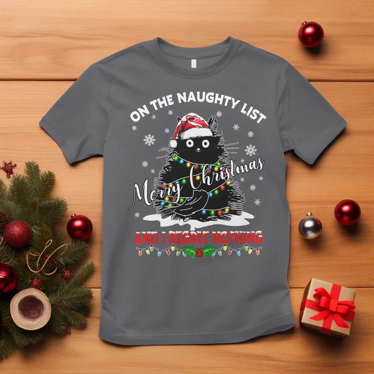 cat-christmas-t-shirt-on-the-naughty-list-and-i-regret-nothing