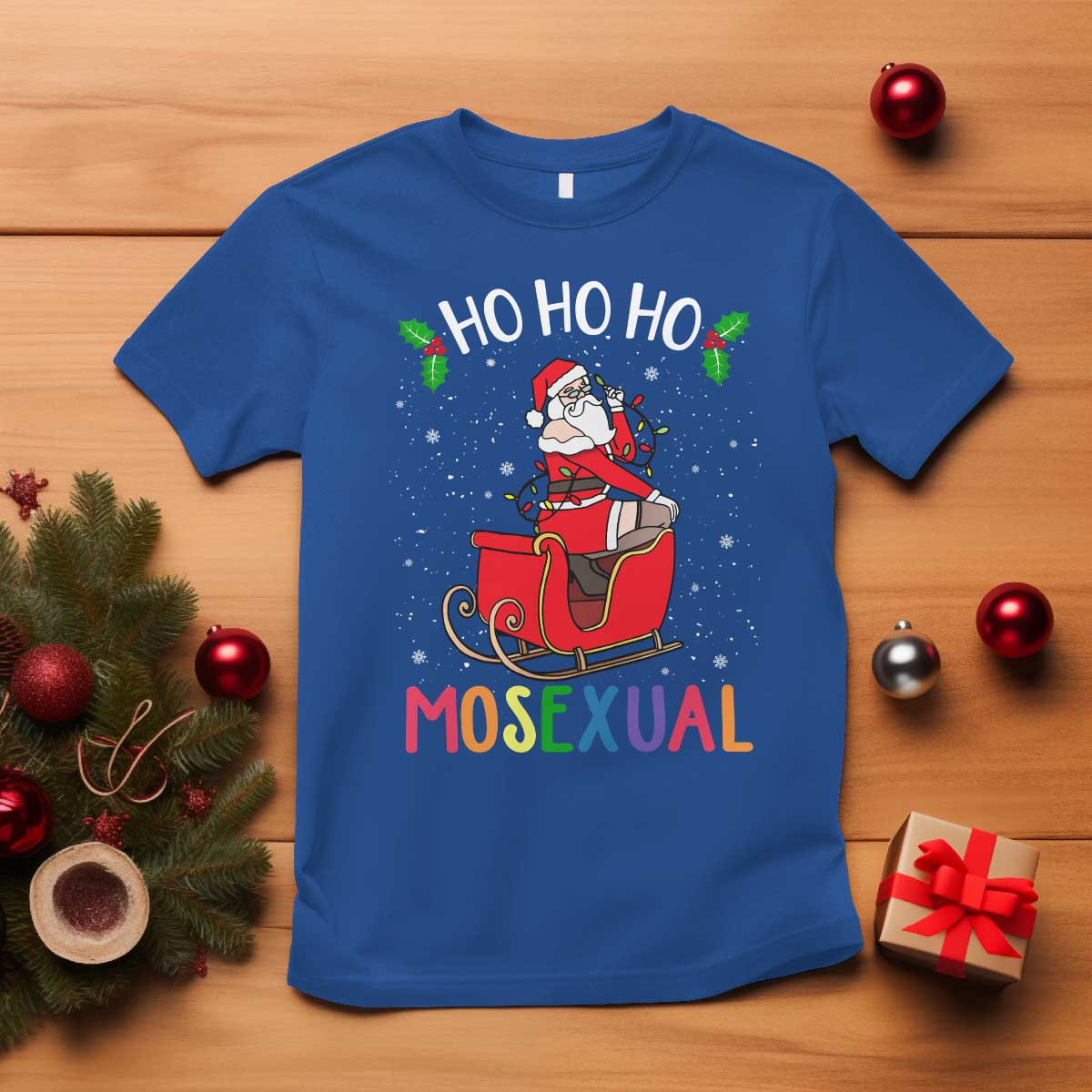 lgbtq-christmas-t-shirt-ho-ho-ho-mosexual-slay-santa-lgbt-rainbow-pun-gay-pride