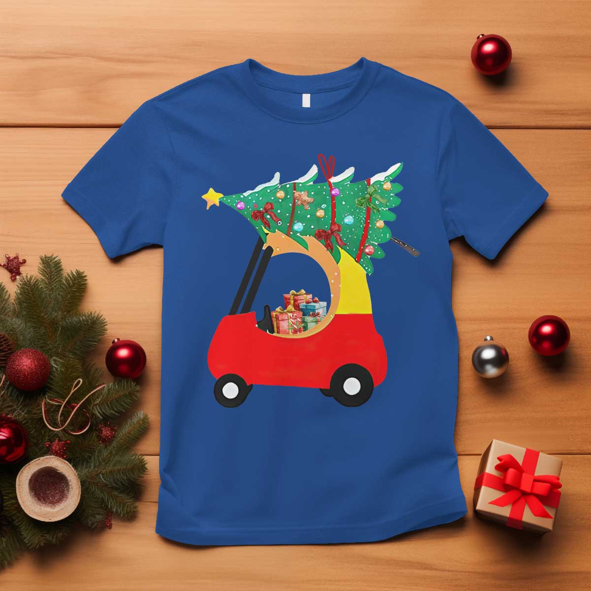 christmas-kids-t-shirt-red-car-tree-cute-xmas-toddler-boys