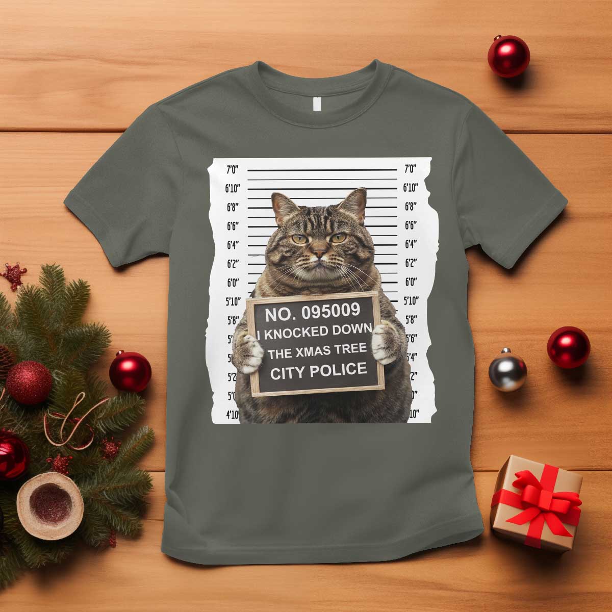 funny-cat-christmas-t-shirt-mugshot-i-knocked-down-the-xmas-tree