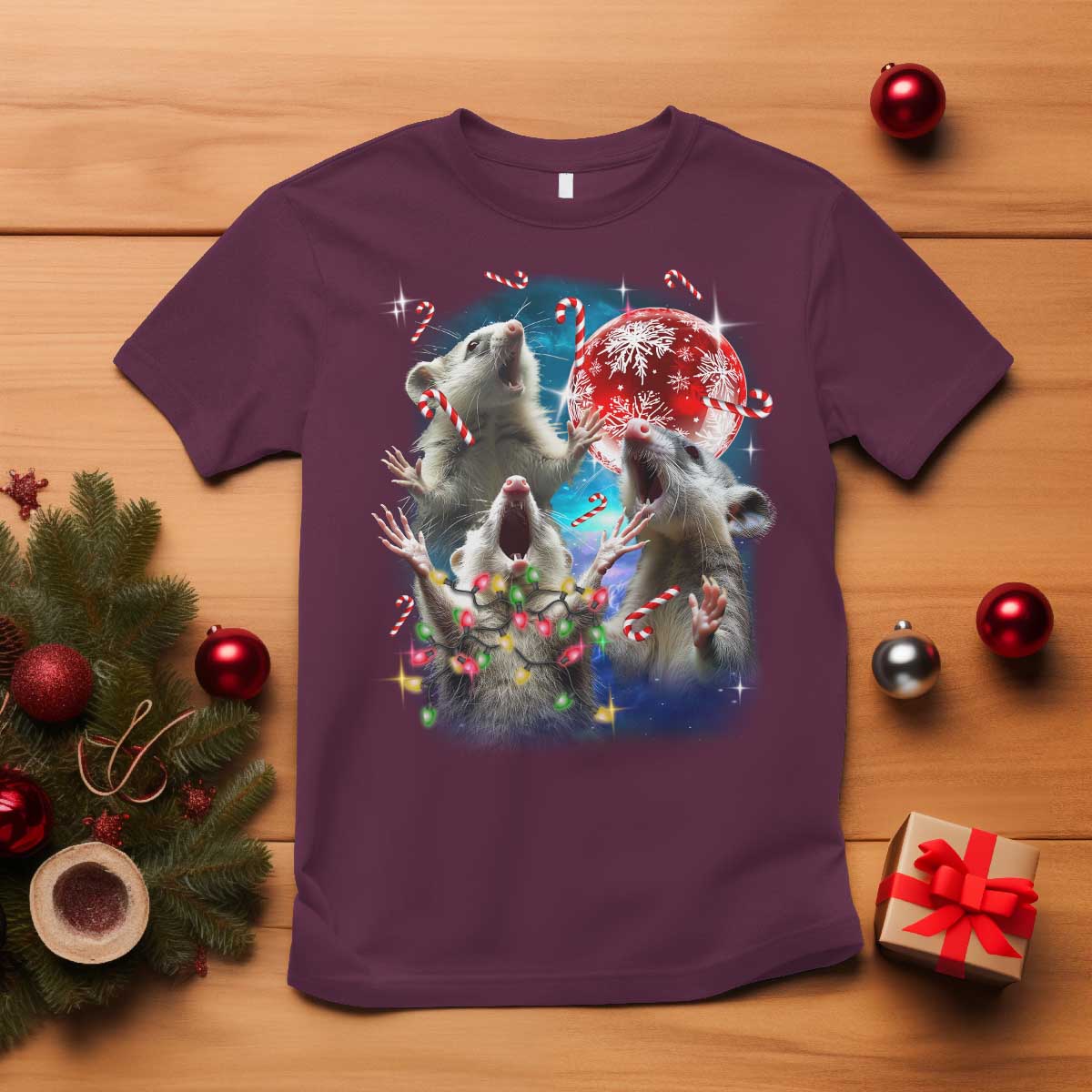 possum-christmas-t-shirt-3-opossum-possum-funny-weird-cursed-meme