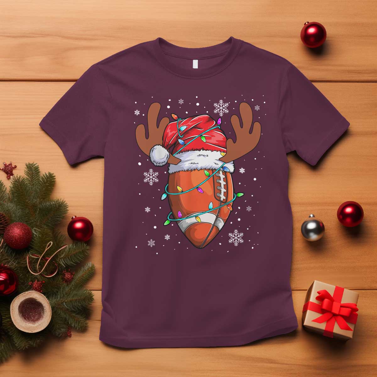 christmas-football-t-shirt-for-men-boys-santa-sports-player