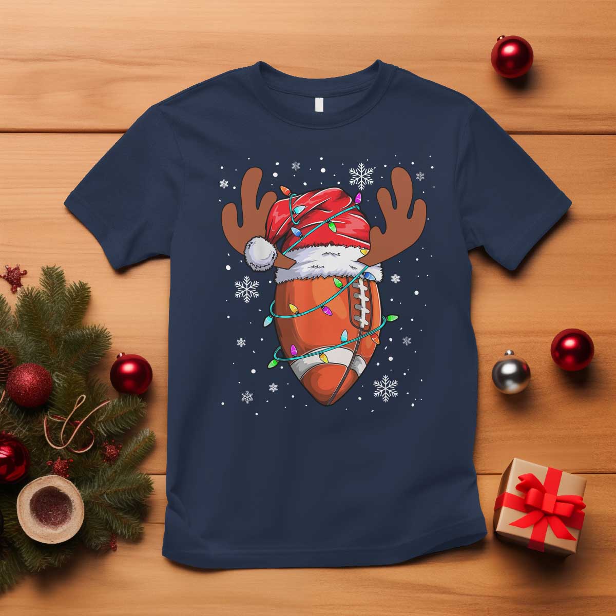 christmas-football-t-shirt-for-men-boys-santa-sports-player