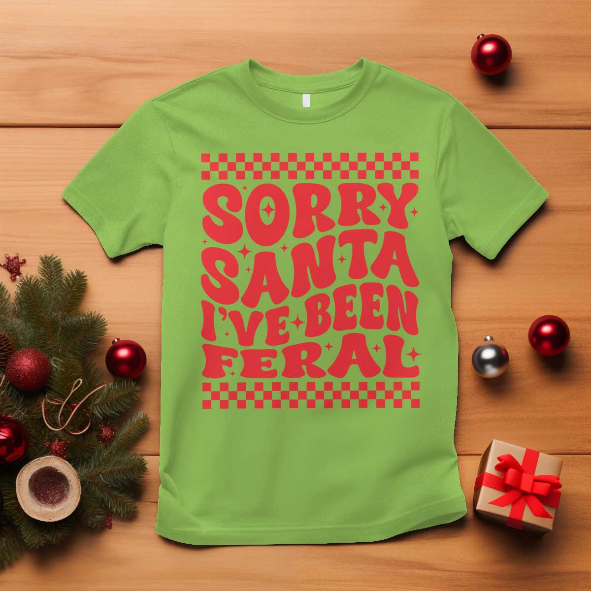 christmas-baby-t-shirt-sorry-santa-ive-been-feral-toddler-kids