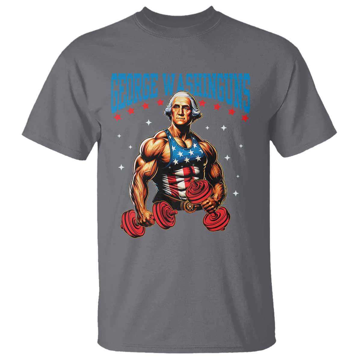 funny-george-washington-gym-t-shirt-muscular-flex-workout-4th-of-july