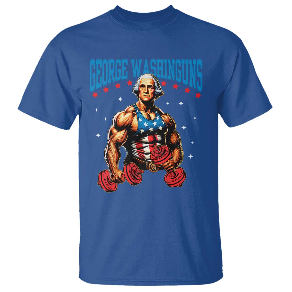 funny-george-washington-gym-t-shirt-muscular-flex-workout-4th-of-july