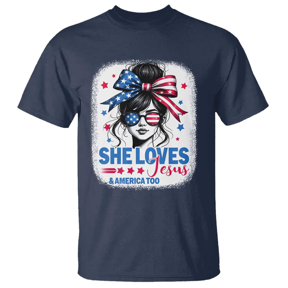 she-loves-jesus-and-america-too-t-shirt-christian-4th-of-july-messy-bun-flag