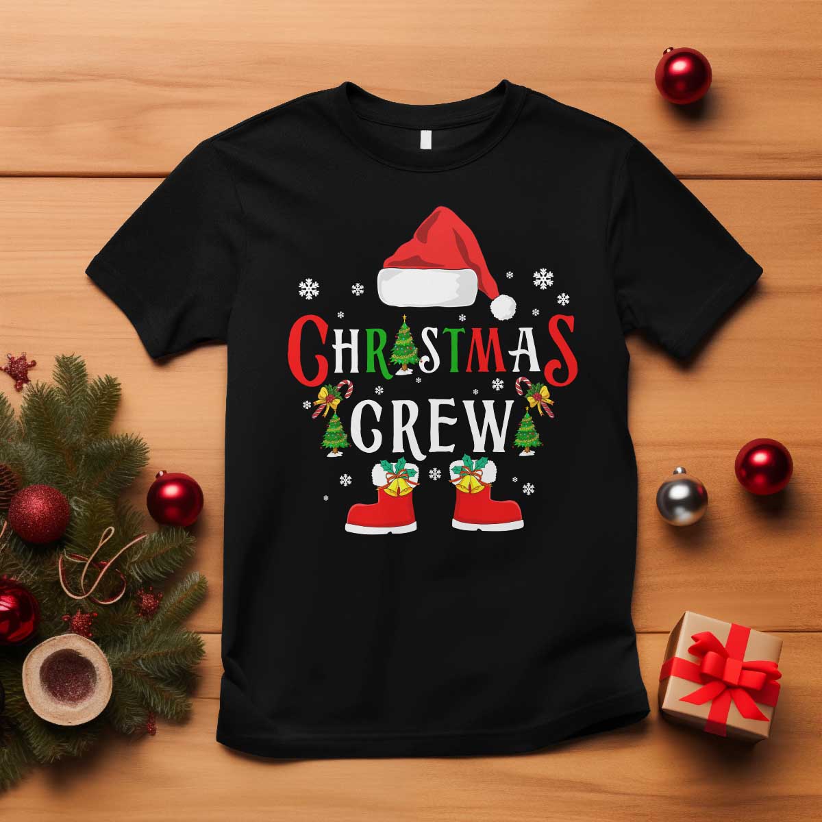 christmas-crew-t-shirt-merry-and-bright-christmas-shirt-xmas