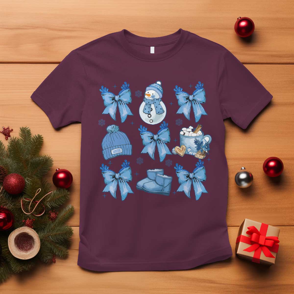 coquette-bow-christmas-t-shirt-cozy-winter-xmas-gift-blue-holiday