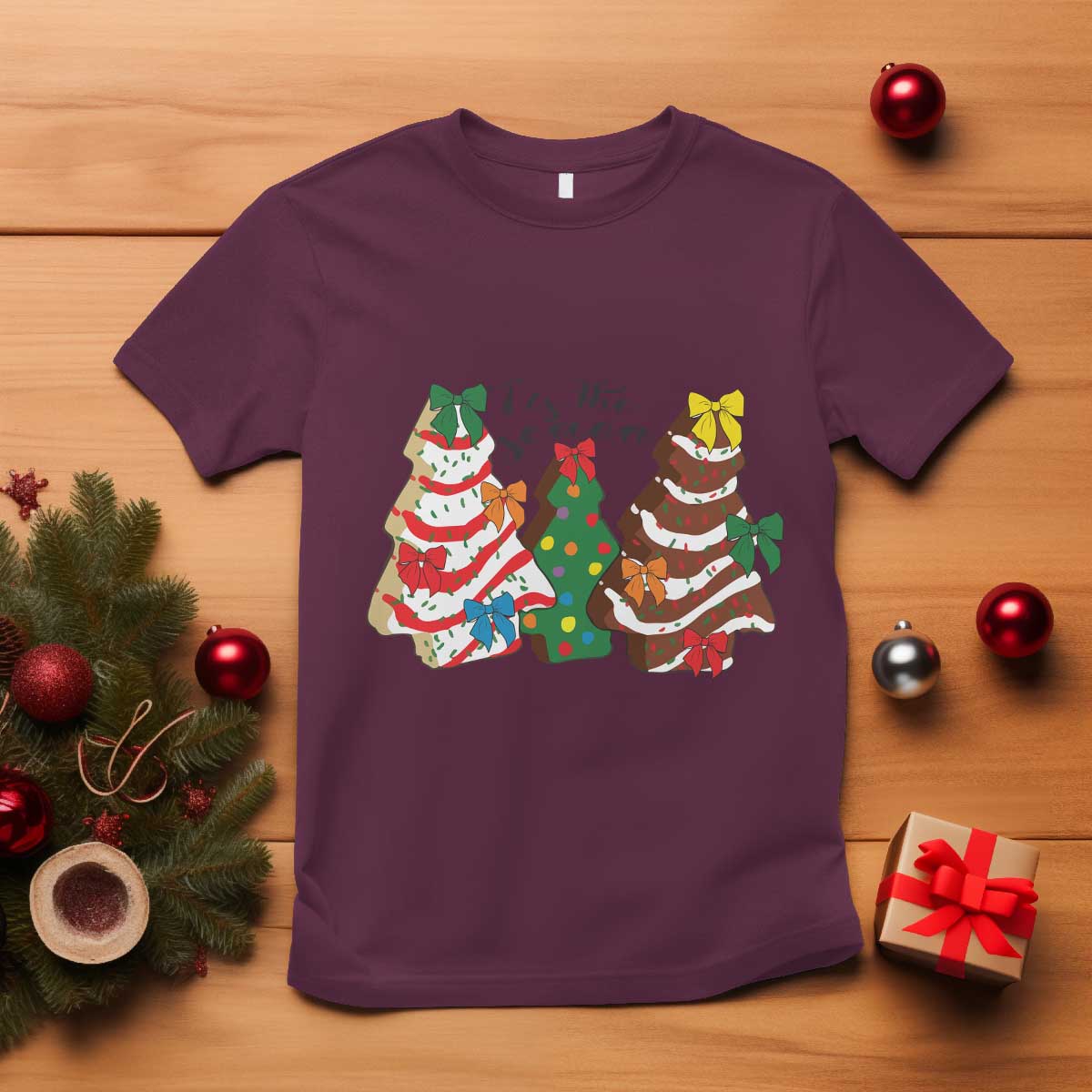 christmas-cake-tree-bow-t-shirt-tis-the-season