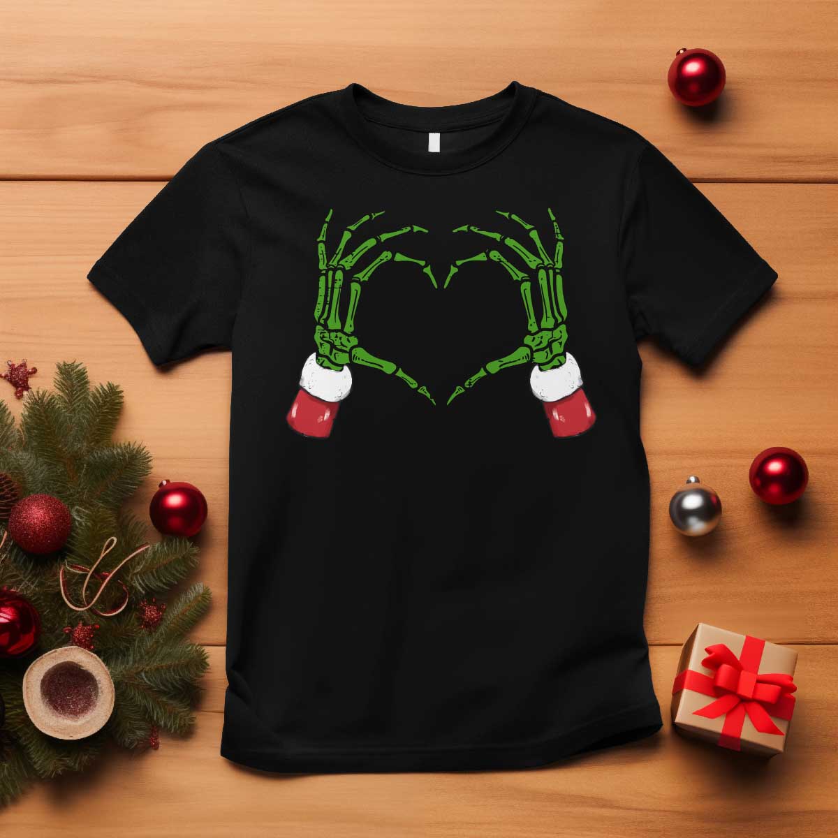christmas-skeleton-heart-hands-t-shirt