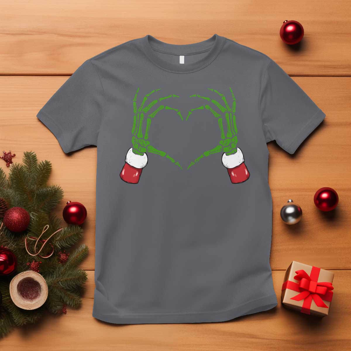 christmas-skeleton-heart-hands-t-shirt