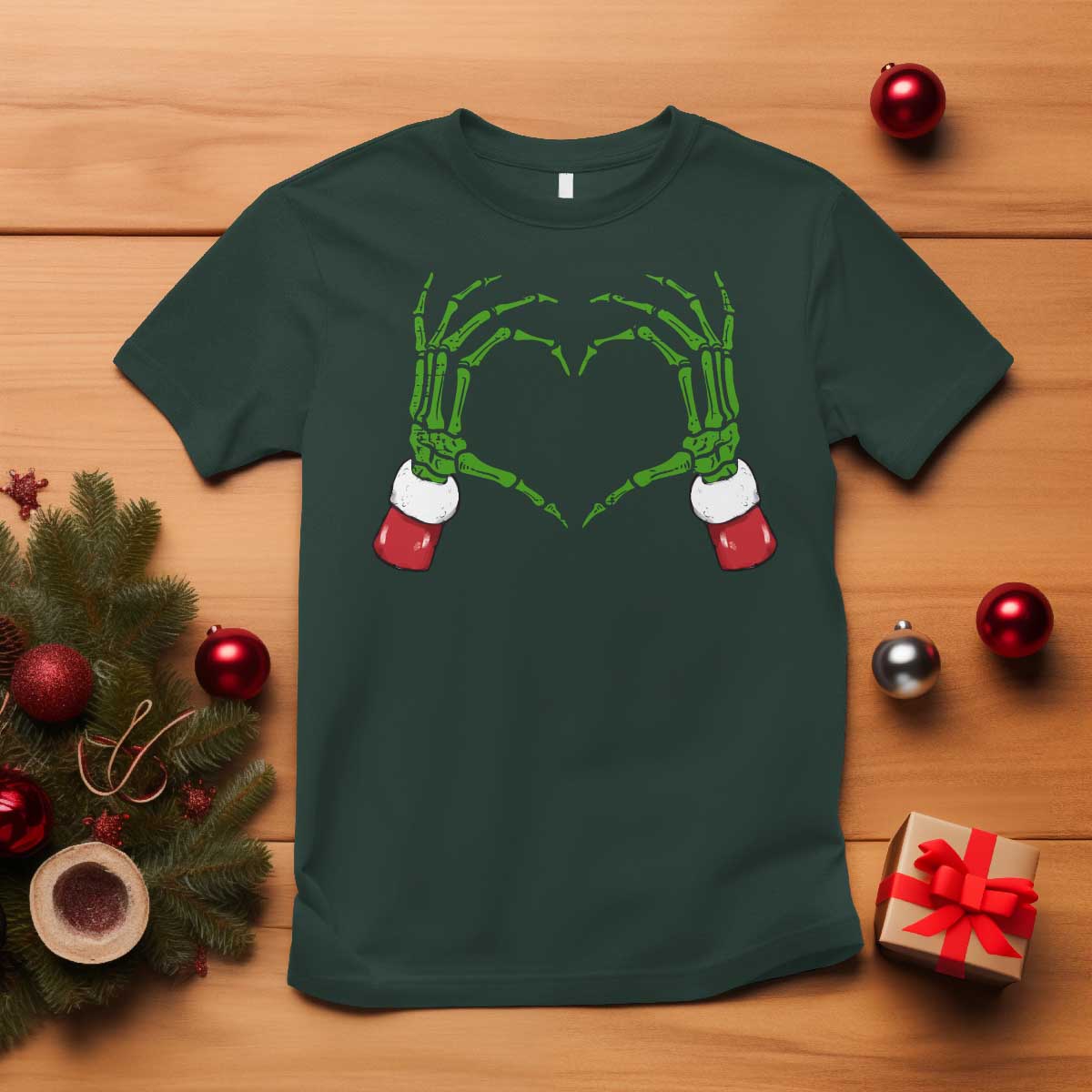christmas-skeleton-heart-hands-t-shirt