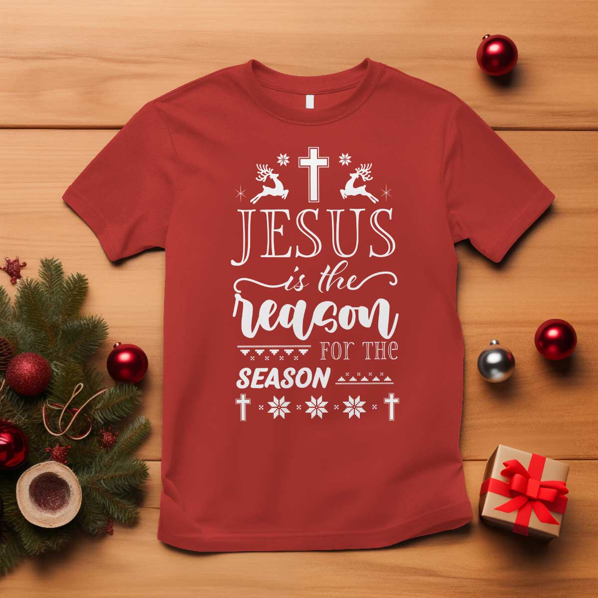 christian-christmas-t-shirt-jesus-is-the-reason-for-the-season-xmas-faith