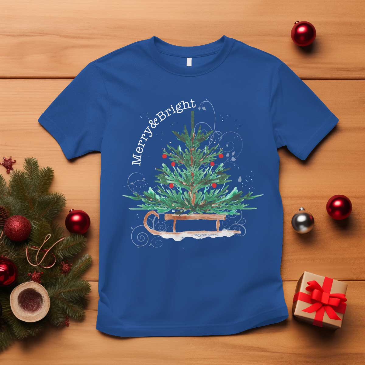 merry-bright-christmas-sleigh-t-shirt