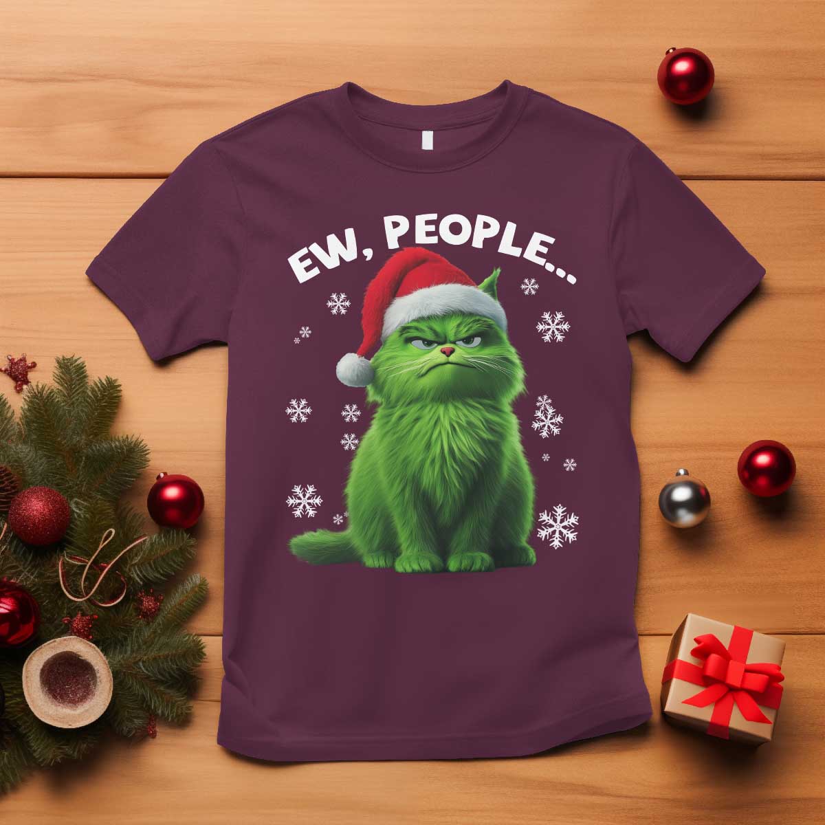 funny-christmas-cat-t-shirt-ew-people-xmas-gag-gift