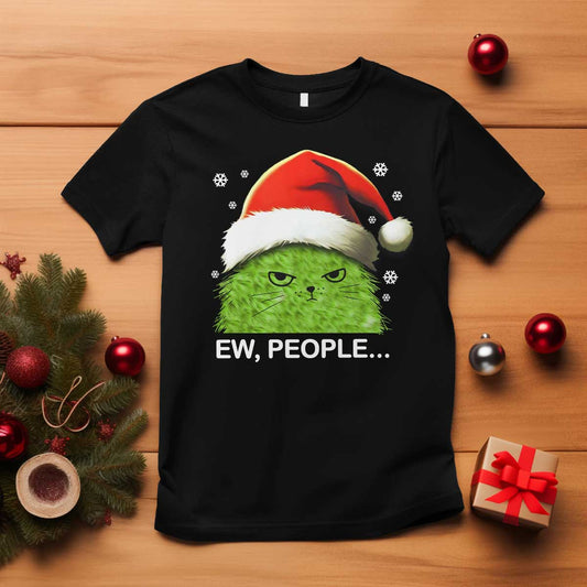christmas-cat-t-shirt-ew-people-meowy-kitten-lovers