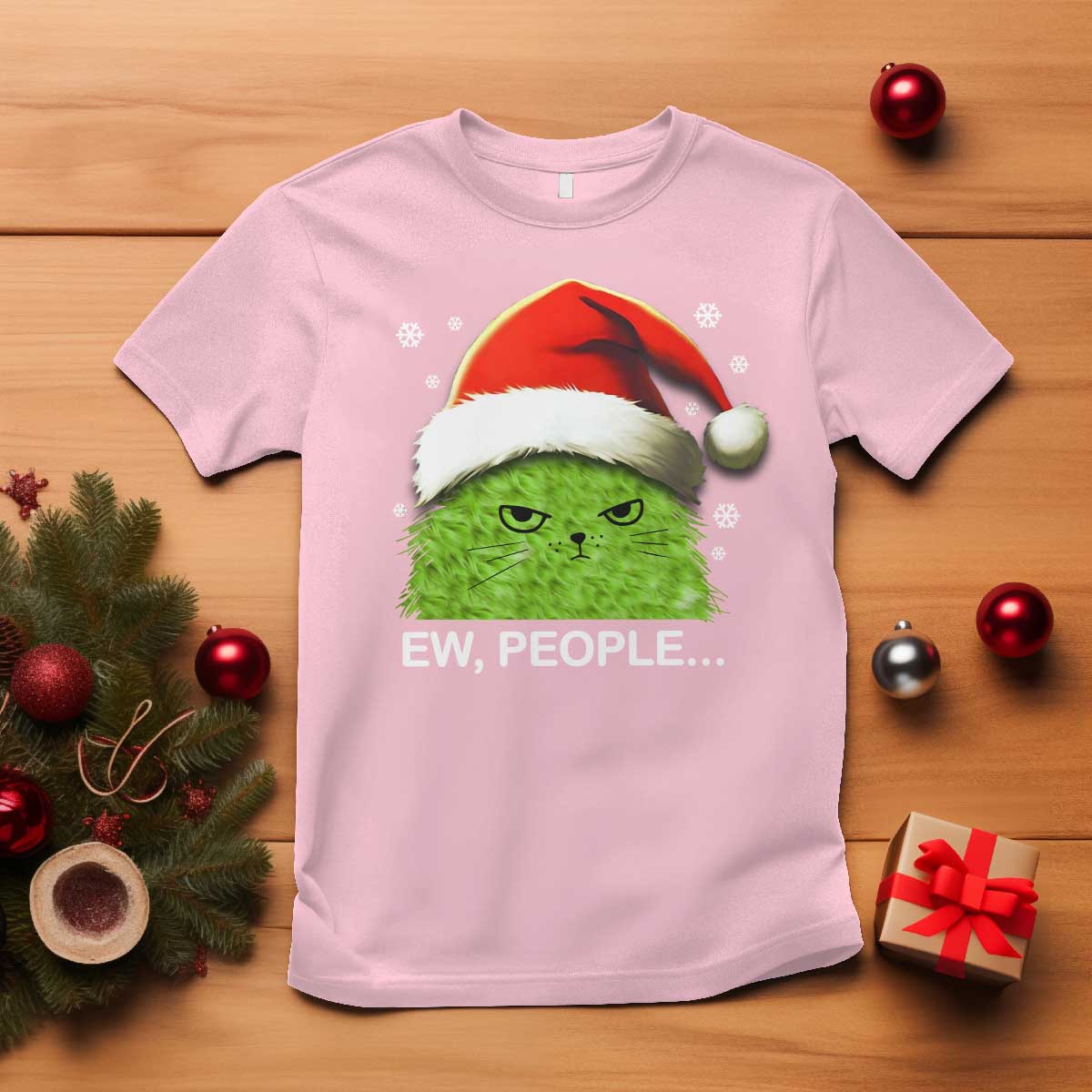 christmas-cat-t-shirt-ew-people-meowy-kitten-lovers