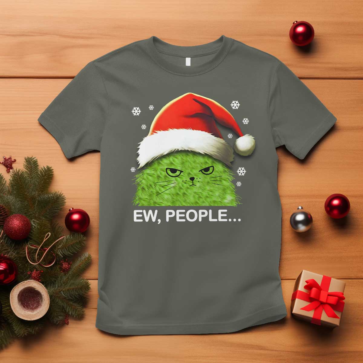 christmas-cat-t-shirt-ew-people-meowy-kitten-lovers