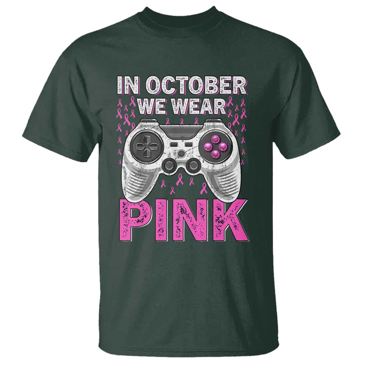in-october-we-wear-pink-breast-cancer-awareness-t-shirt-pink-ribbon-gaming-kids-boys-youth-video-game