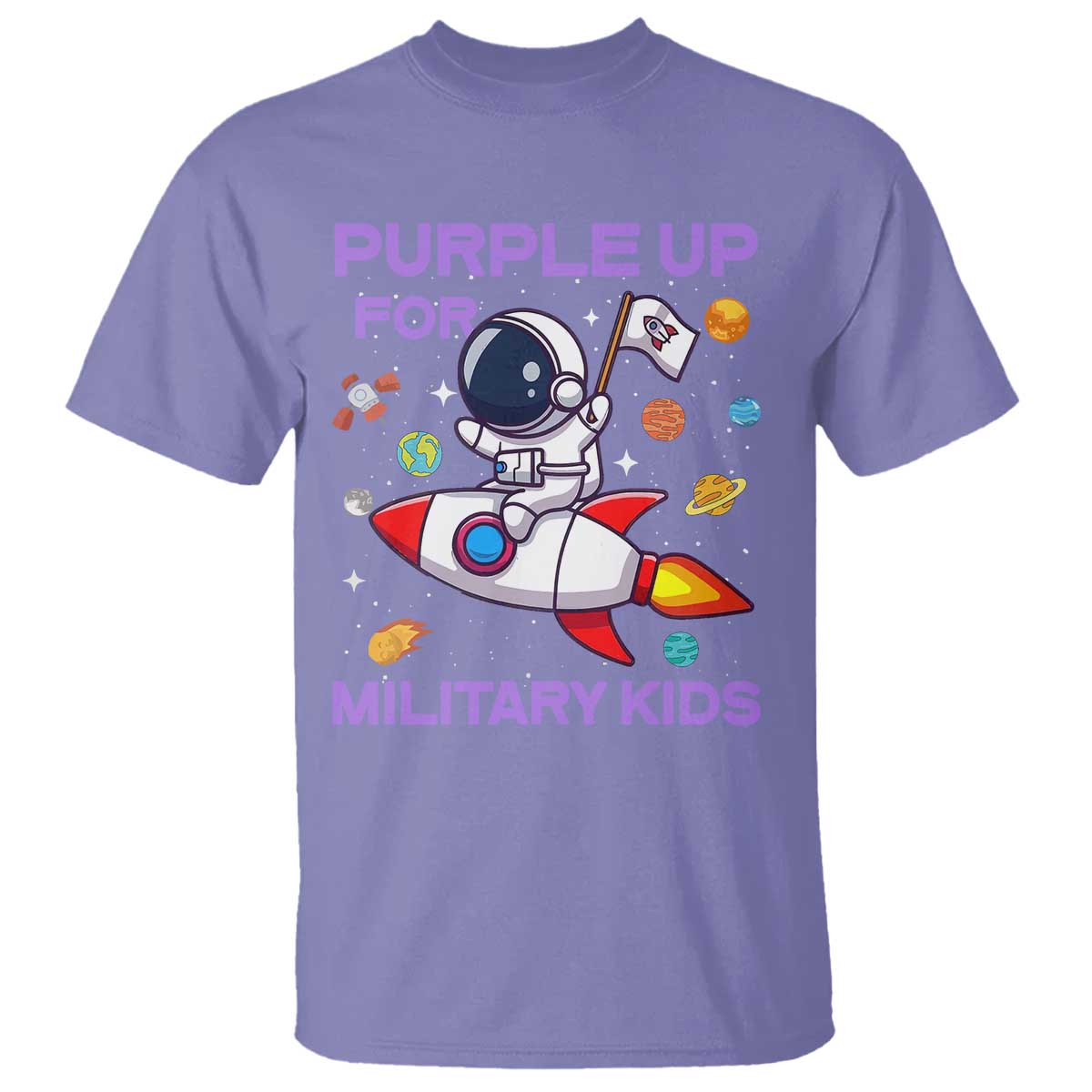 purple-up-for-military-kids-t-shirt-military-child-month-astronaut-funny