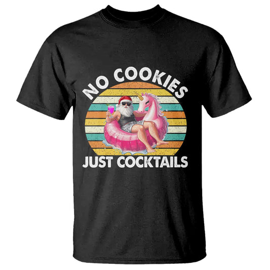santa-christmas-in-july-t-shirt-no-cookies-just-cocktails-flamingo-summer-beach-hawaii