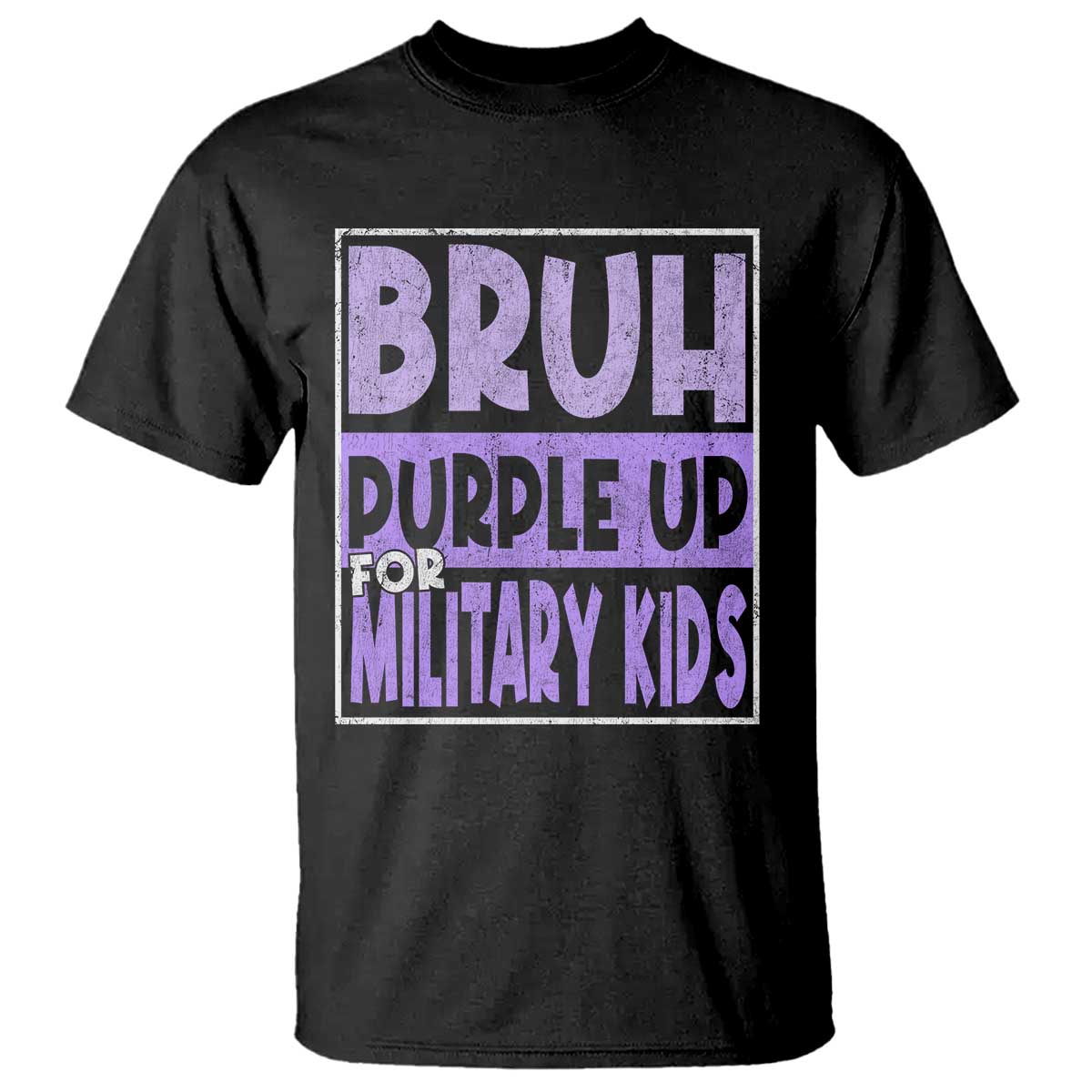 funny-bruh-purple-up-for-military-kids-t-shirt-military-child-month