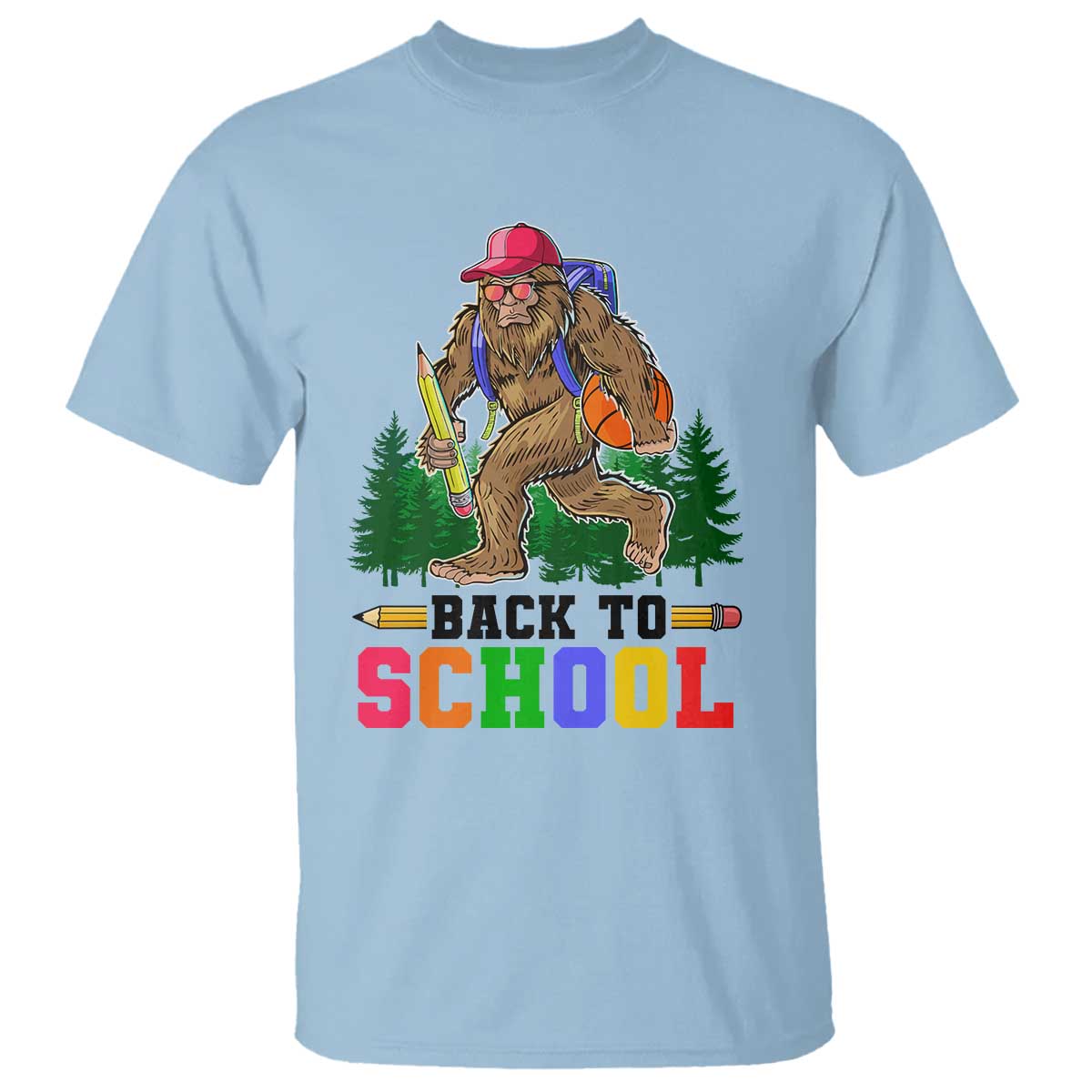 funny-back-to-school-bigfoot-t-shirt-backpack-pencil-basketball