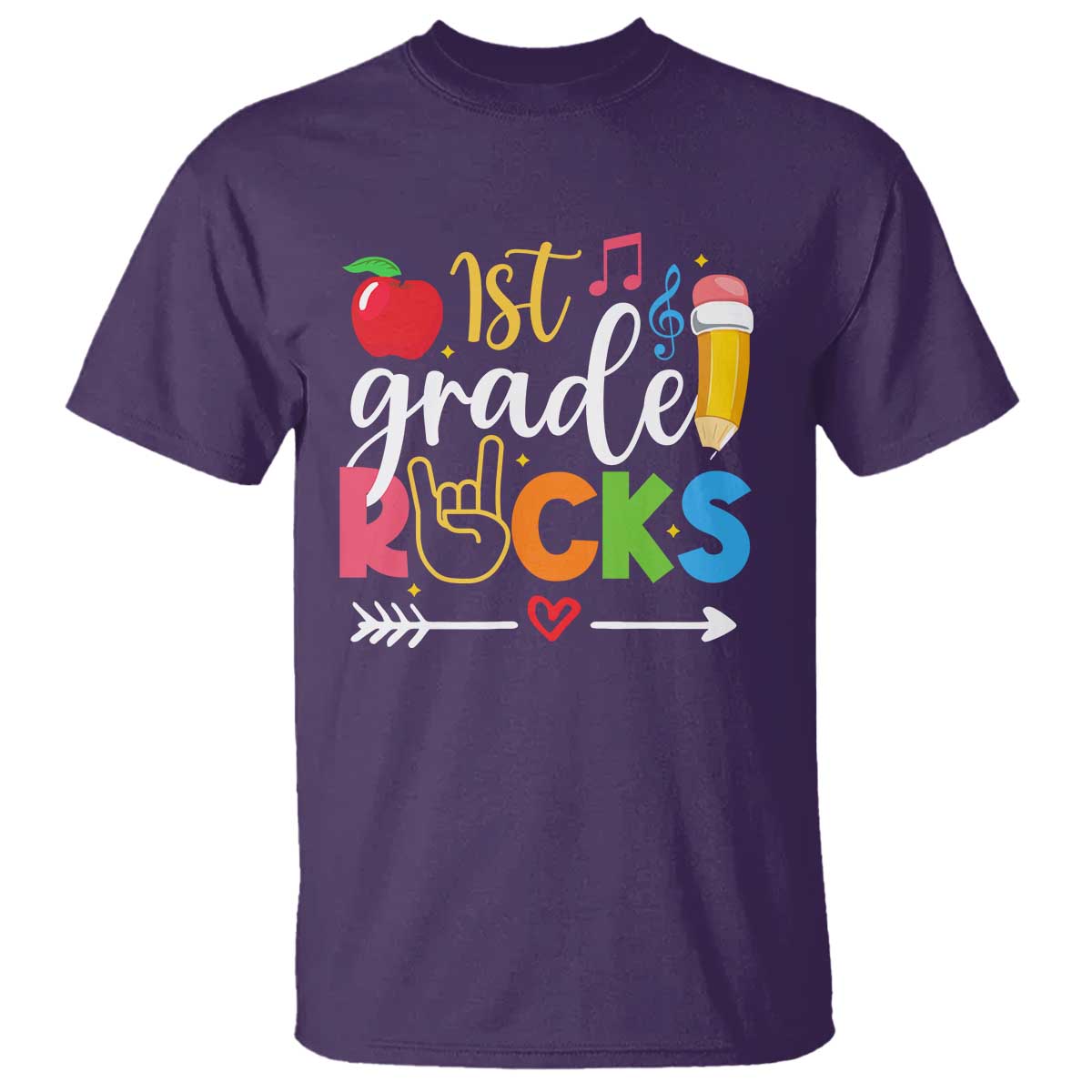 first-grade-rocks-t-shirt-back-to-school-pencil