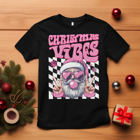 funny-pink-santa-christmas-t-shirt-christmas-vibes-checkboard
