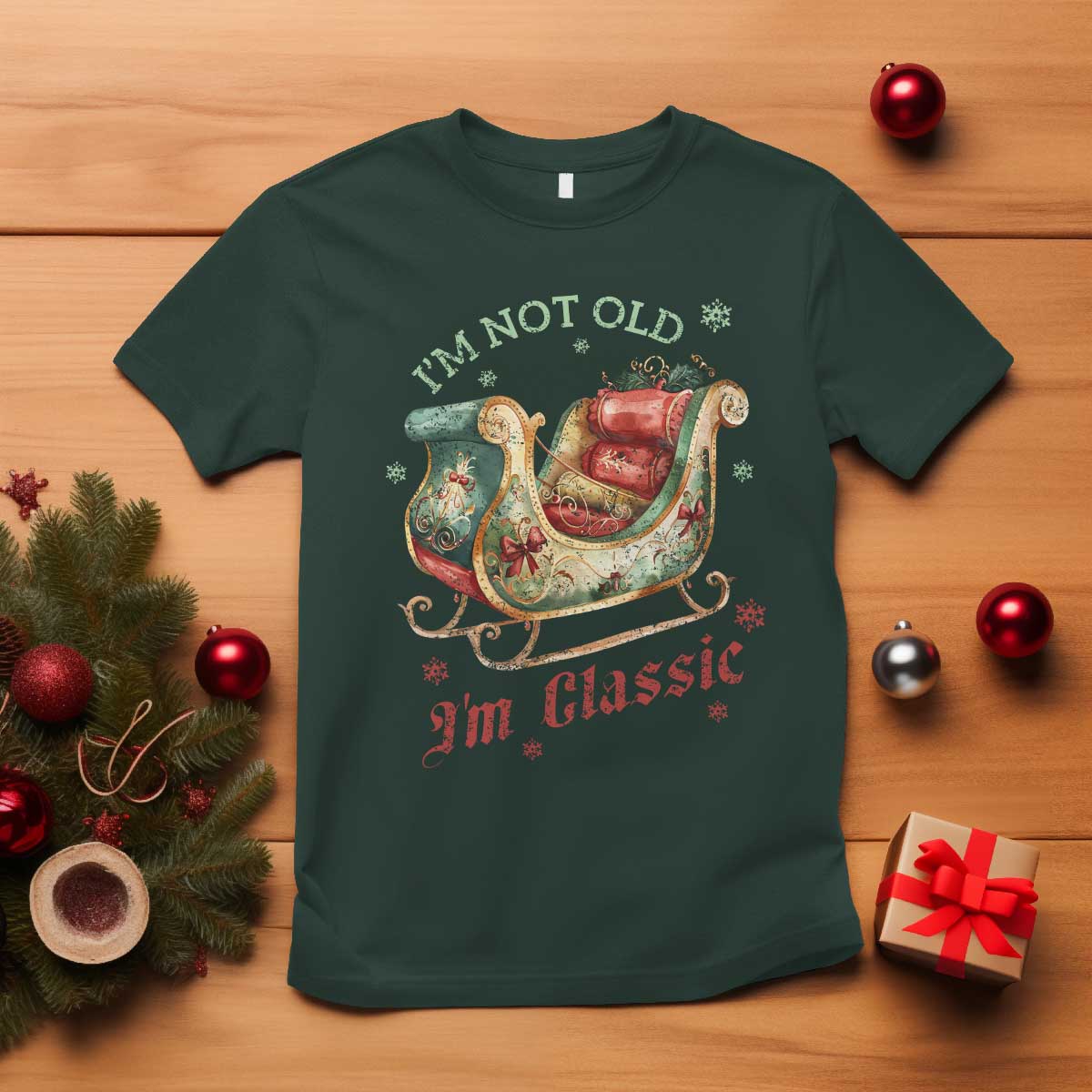 funny-im-not-old-im-classic-t-shirt-vintage-santa-sleigh-christmas