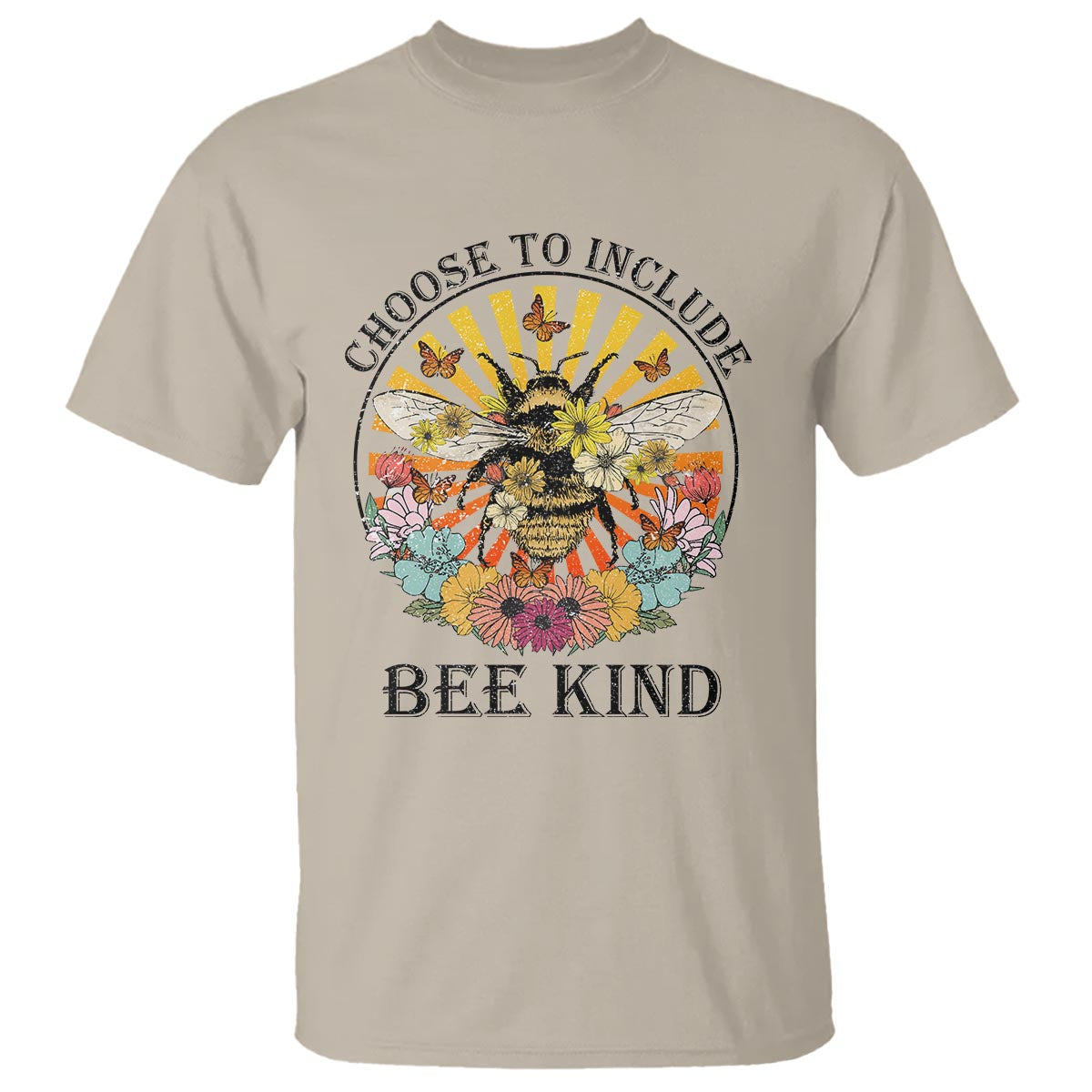 autism-awareness-t-shirt-choose-to-include-bee-kind-retro-vintage-flower-bee