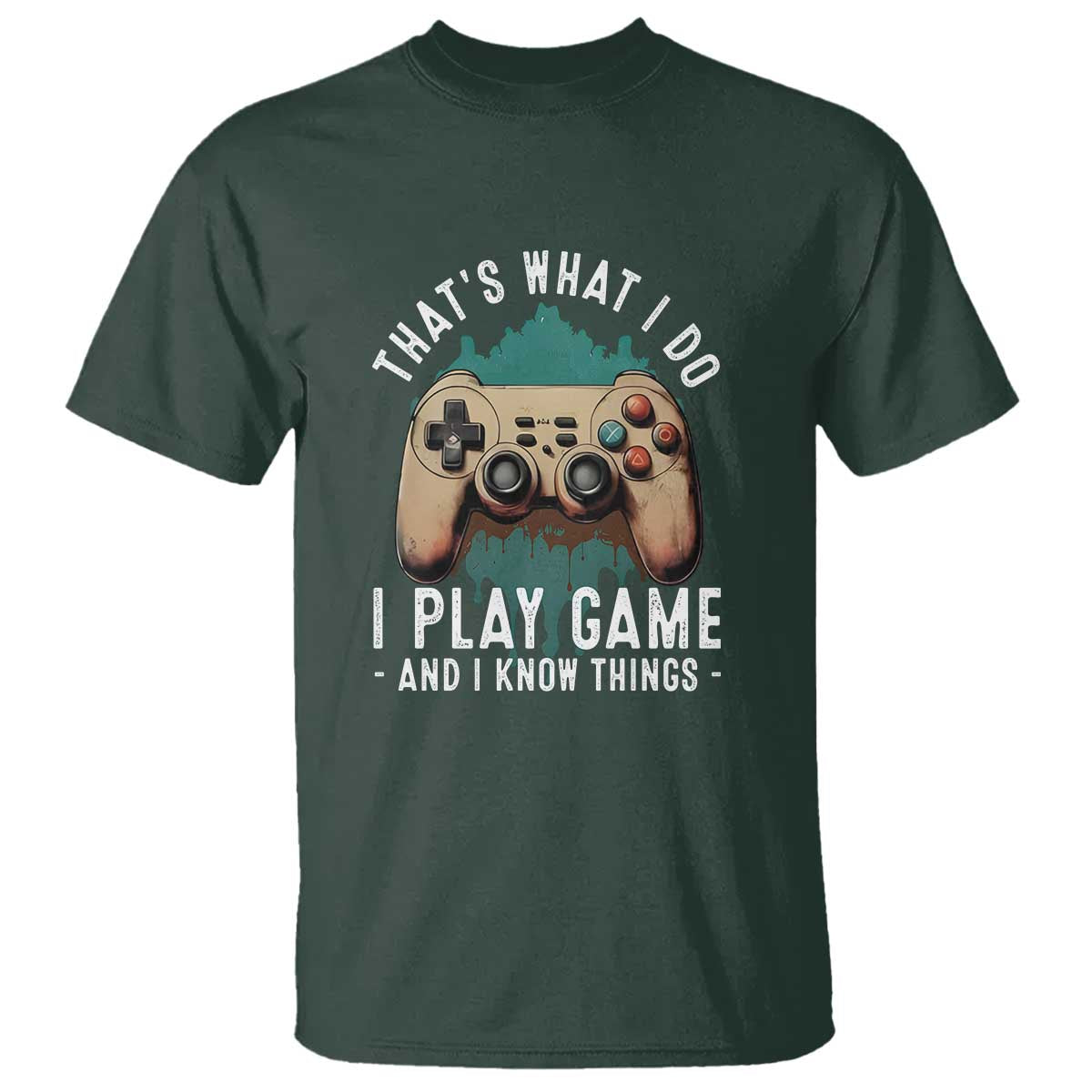 funny-gaming-t-shirt-thats-what-i-do-i-play-game-and-i-know-things-game-console