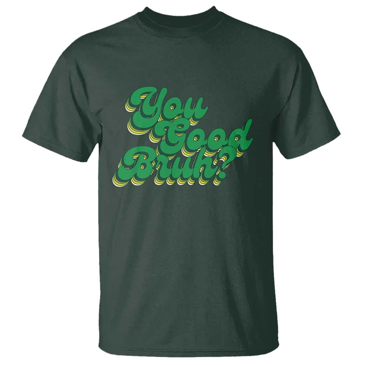 Mental Health Support T Shirt Retro Groovy You Good Bruh
