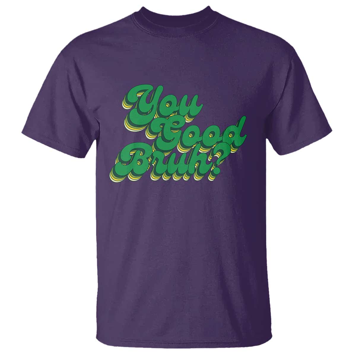Mental Health Support T Shirt Retro Groovy You Good Bruh
