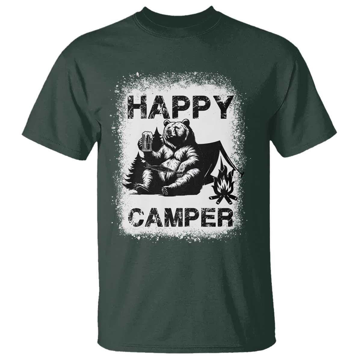 camping-lover-t-shirt-happy-camper-funny-bear-campfire-beer