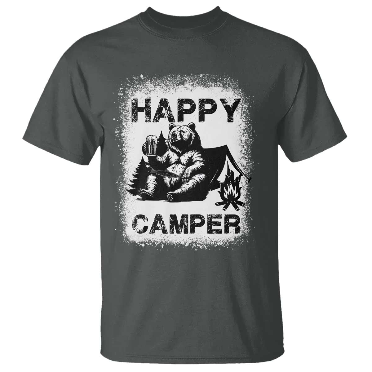 camping-lover-t-shirt-happy-camper-funny-bear-campfire-beer