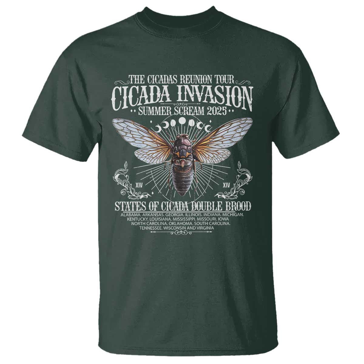 the-cicadas-reunion-tour-2025-t-shirt-cicada-invasion-brood-xiv-vintage-concert-fest