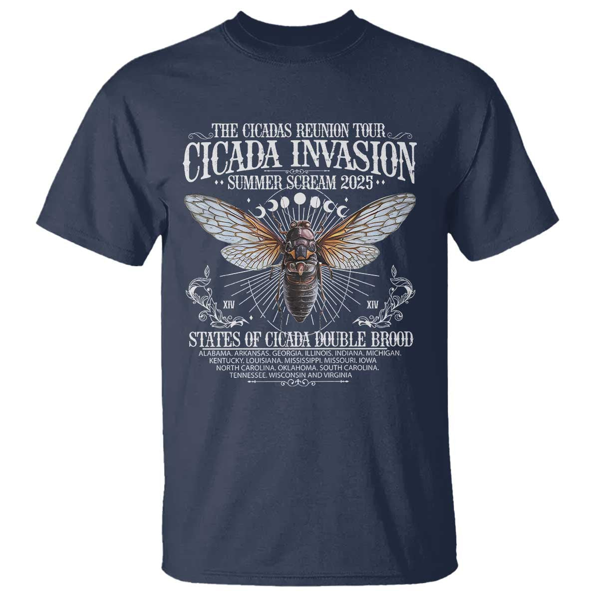 the-cicadas-reunion-tour-2025-t-shirt-cicada-invasion-brood-xiv-vintage-concert-fest