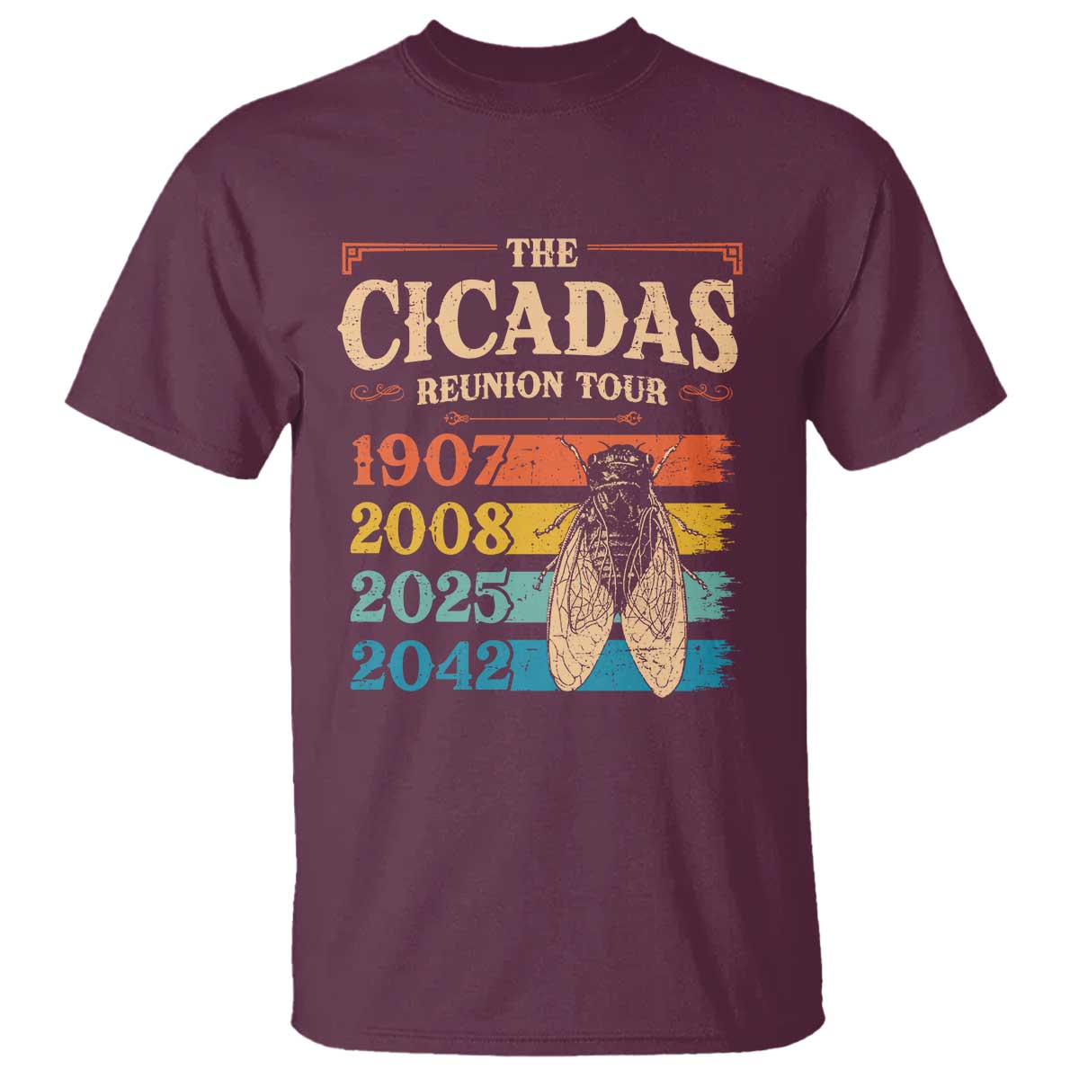 funny-cicada-brood-xiv-2025-t-shirt-periodical-cicada-tour-1907-2008-2042
