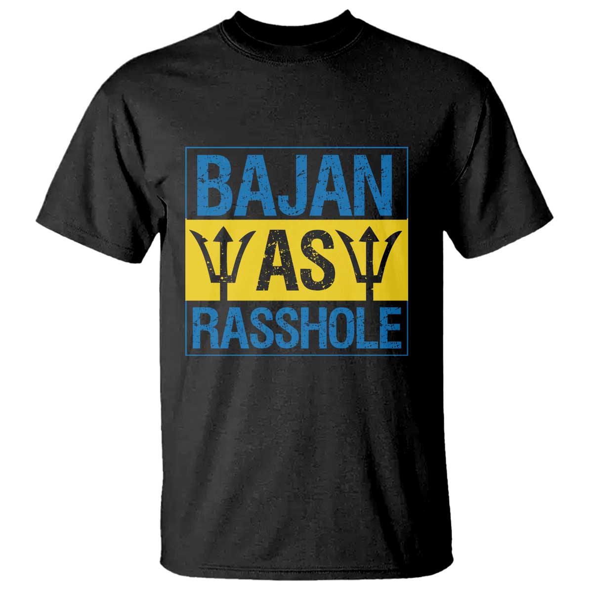 funny-bajan-as-rasshole-t-shirt-barbados-flag-with-barbados-tridents