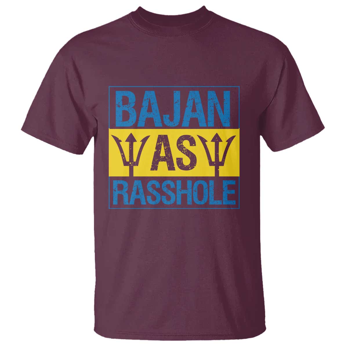 funny-bajan-as-rasshole-t-shirt-barbados-flag-with-barbados-tridents