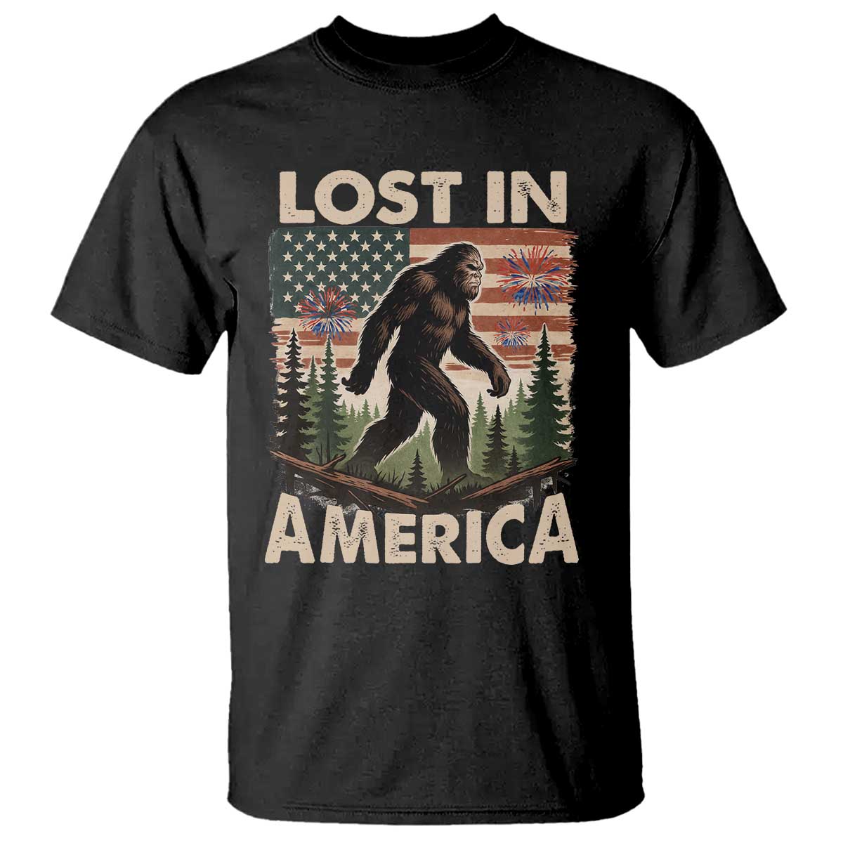 funny-4th-of-july-bigfoot-lost-in-america-t-shirt-patriotic-sasquatch-us-flag-fireworks